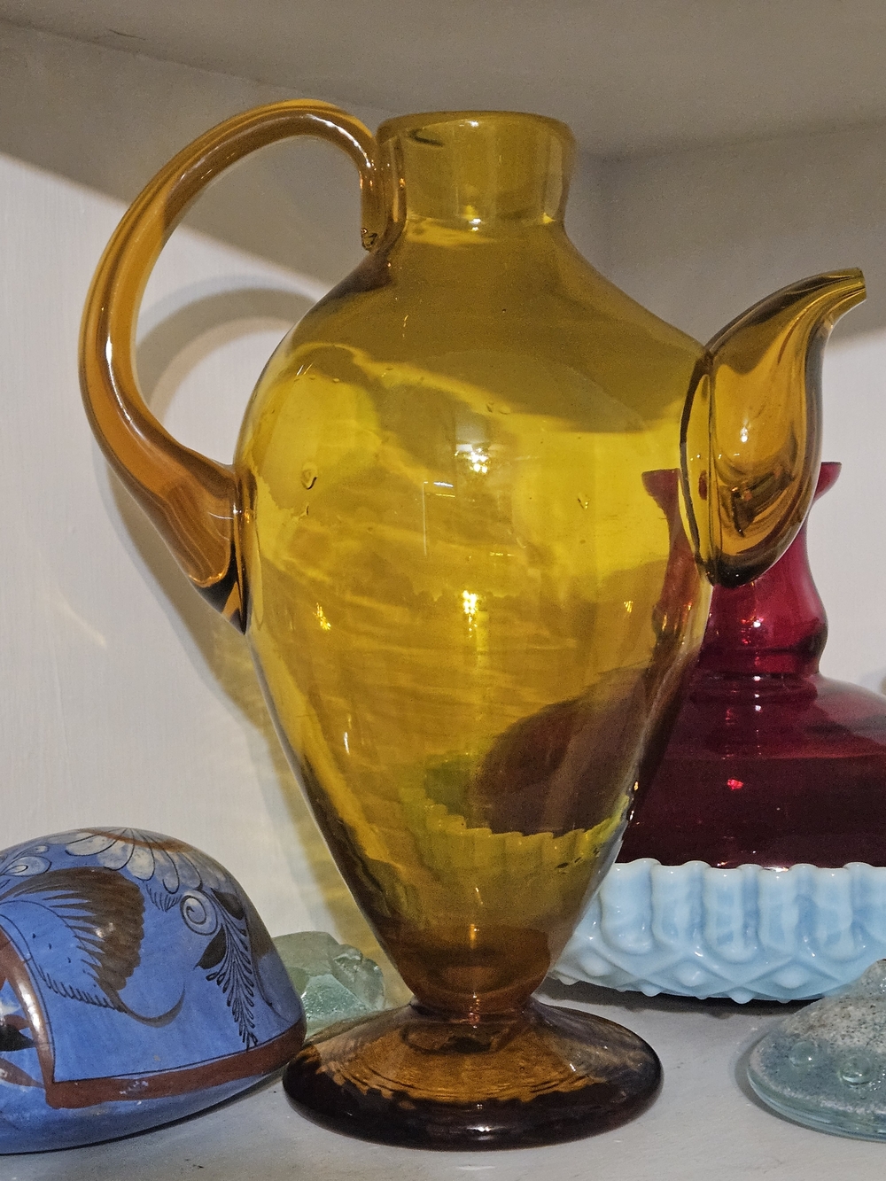 Belko Amber Cocktail Pitcher W/o Stopper